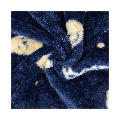 China Factory Direct Supply Soft Fleece Soft Warm Arctic Double Sided Printing 100% Polyester Fabric for sale