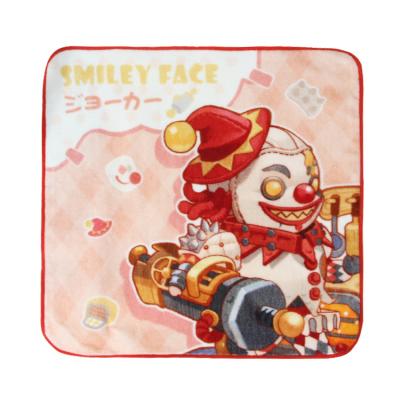 China Cotton Wholesale New Style Cartoon Digital Printed Square Towel for sale