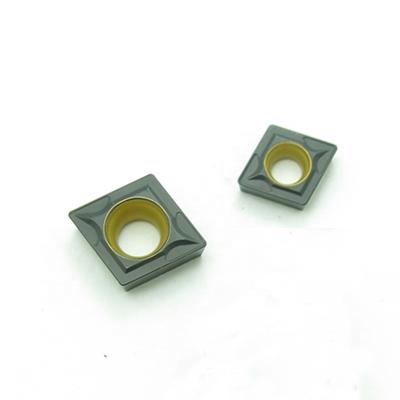 China CNC Lathe Machine CCMT09T304 Tungsten Carbide Inserts CNC Lathe External Turning Tools For Casted Iron Cutting CCMT09T308 CCMT0602 Turning Insert for sale