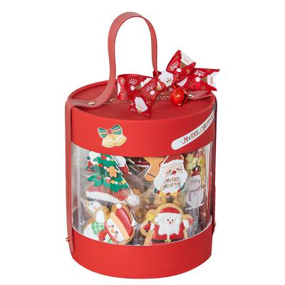 China Recyclable Baking candy biscuit snack boxChristmas gift bucket for sale