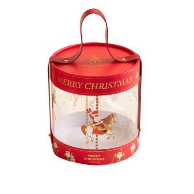 China Handmade Baking box candy biscuit bucket Christmas cuddle bucket for sale