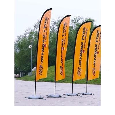 China Health Care Institute Amazon Hot Sale Factory Direct Sale Banner Outdoor Flying Outdoor Promotional Flags for sale