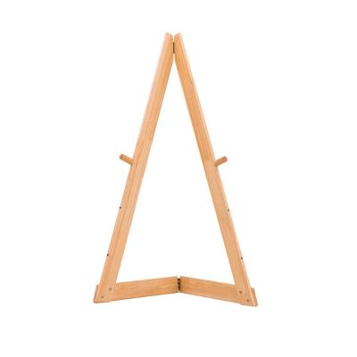 China Amazon Hot Selling 110cm In Heigh Wood Painting Style Artist Art Easel Standing Wooden Shelf Bracket New 2 for sale