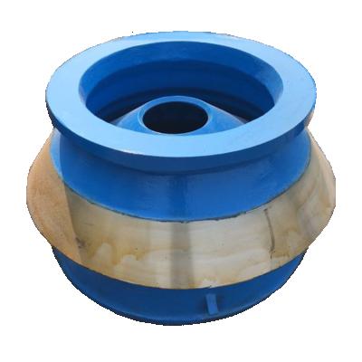 China Crushing High Manganese Cone Crusher Spare Parts HP400 Etc Mantle and bowl liner for sale