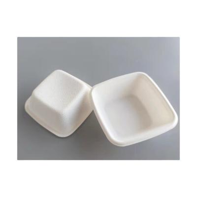 China 50/75/100/150ml 4 Size Selection Eco-Friendly Square Dip Saucer for sale