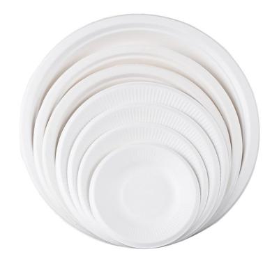 China Oil Repllent Eco Friendly Disposable Dinner Set Buffet Plates Paperboard for sale