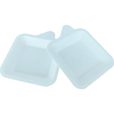 China High Quality Fancy Compostable Moisture Proof Cake Party Bagasse Pulp Meat Rectangle Plates On Sale for sale