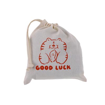 China Recyclable Wholesale best price custom jewellery organic cotton drawstring bag pouch christmas sack canvas cotton gifts drawstring bag for sale