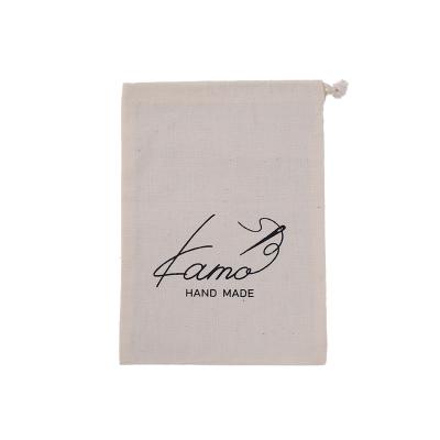 China Recyclable Best quality personalized eco friendly carry drawstring bags small white cotton canvas bags mini drawstring bag for sale