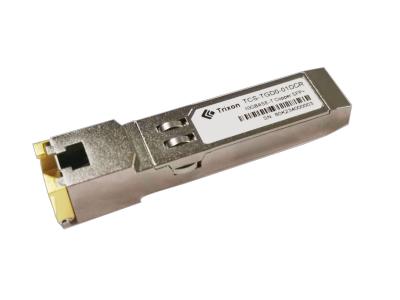 중국 핫 플러그 가능한 구리 송신기 SFP RJ45 3.3V 고속 TCS-TGD0-01DCR 판매용