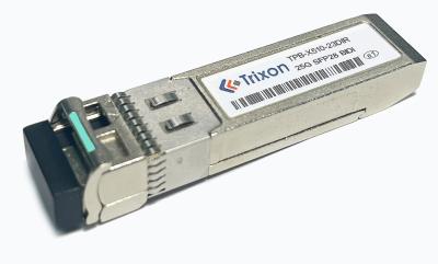 China TX1270nm RX1330nm QSFP Transceiver Module 25G SFP28 Optical Transceiver for sale