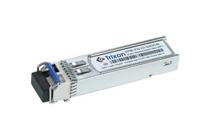 China TPB-TG10-32DCR 10G BIDI 10km SFP+ Transceiver Module Duplex Single-Mode TX1310nm/RX1270nm Te koop