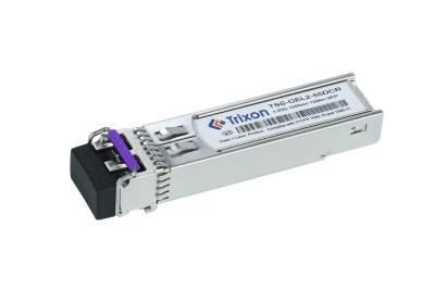 China TSS-GEL2-55DCR 1.25G SFP 120km Transceiver -5°C ~ +70°C Temperatuur SMF vezeltype 1550nm-DFB Te koop