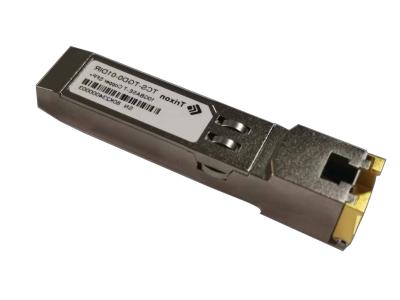 China Hot Pluggable Copper Transceiver SFP RJ45 3.3V High Speed TCS-TGD0-01DCR for sale