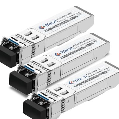 China 25G SFP28 Transceptor Óptico CWDM SMF 10KM LC Connector à venda