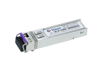 China TPB-TG20-23DCR 20km 10G bidi LC TX1270nm, RX1310nm SFP+ Transceiver Module MSA SFF-8472 Compliant for sale