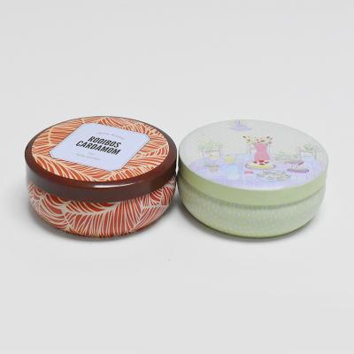 China Sustainable Travel Organic Rose Buds Fresh Blooming Tea Small Box Set Tin Cans Packaging for sale