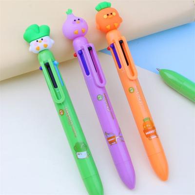 China Cute Kawaii Ballpoint Pen Plant Colorful Ballpoint Pens For Kids Gift Cute School Supplies Stationery Supplies Stationery for sale