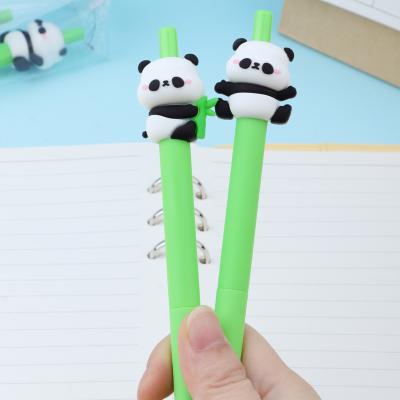 China Cute Pen Small and Cute Pressing Student Writing Normal Cute Pen Silicone Fashion Cool Pen for Kids Gift for sale