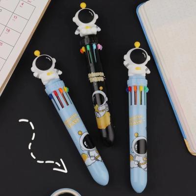 China Cute Wandering Stars Ballpoint Pen Multiple 10 Colors Ball Pens For Kids Gift School Office Supplies Stationery Hand Account for sale