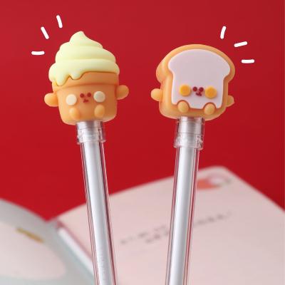 China Family Foodie Series Cute Small Gel Pen Fresh Cute Student Writing Pen for sale