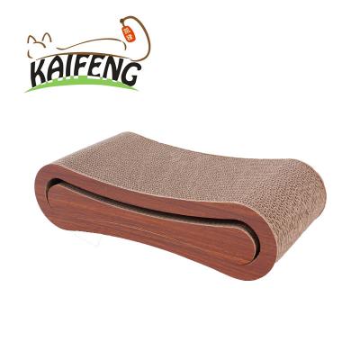 China Various Designs Cat Scratcher Toy Multifunction Sustainable Selling Crazy Cat Bed for sale