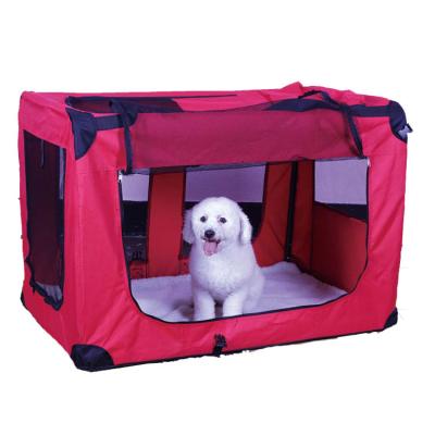 China Sustainable Wholesale Popular Dog Cages Carriers Custom Pet Carriers for sale