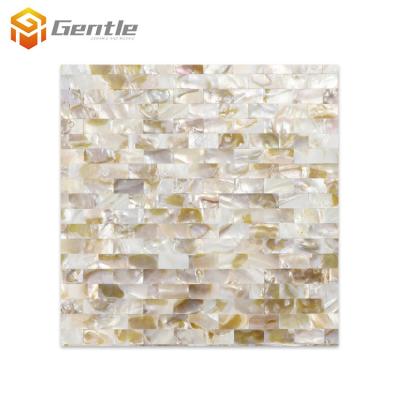 China Natural Seashell Helix Shape 300*300mm Flooring Mosaic From Mother Pearl High Quality Factory Directly In Stock for sale