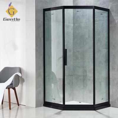 China Modern Luxury Portable Sanitary Bathroom Shower Room Diamond Shape Shower Enclosure for sale