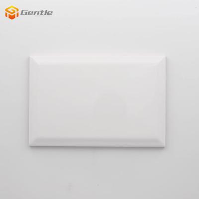 China Modern 10% Off Waterproof Bathroom Gloss Subway Wall Tiles In Philippines 130x194 Glossy White Porcelain Subway Tile for sale