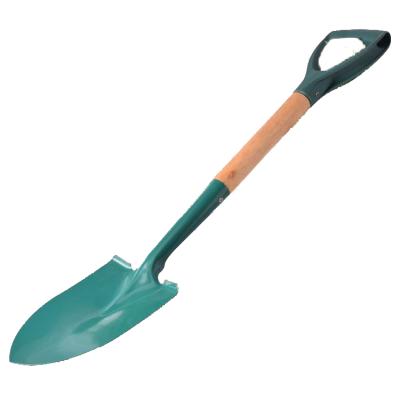 China Good Quality Anti-skid Handle All Types Farm Tool Steel Shovel Gardening Anti-skid Head for sale