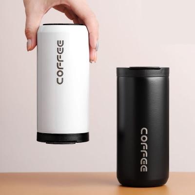 China 400ML Stainless Steel Thermos Bottle Cup Car Vacuum Flasks Coffee Mug Travel Stored Thermal Bottles for sale