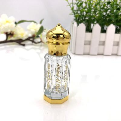 China Wholesale Custom Personal Care Dubai Perfume Bottle 15ml Oil Factory Essence Oud Glass Empty Bottle For Perfume Glass for sale