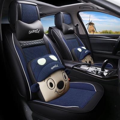 China Fan Club Factory Wholesale Customized For Girl Summer Car Seat Cover PVC Leather For Car for sale