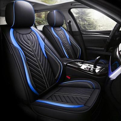 China Fan Club Car Leather Seat Covers Full Set Accessories For Soul Optima Stinger Rio Cadenza Forte Spectra 2021 for sale