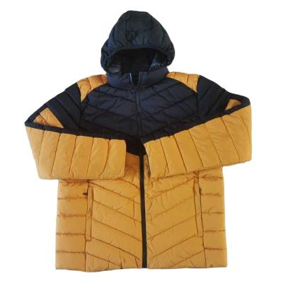 China New Trends QUICK DRY Polyester Quilting Hood Size M-3XL Dismountable 100% Removable Men Quilting Jacket for sale