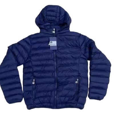 China New Fashion Reversible Custom Winter Hot Selling Men's Jackets Windproof Hooded Solid Color Padded Jackets for sale