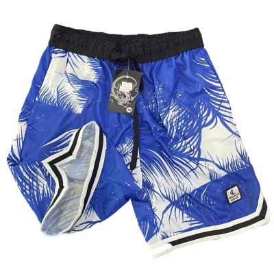 China Custom Anti-Wrinkle Summer Print Casual Fitness Shorts Sport 100% Cotton Size 28-34 Running Gym Beach Shorts Men for sale