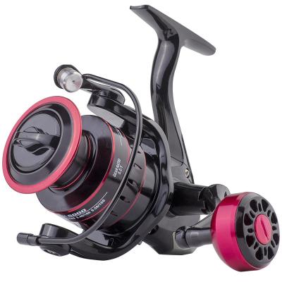 China LEFT HAND Fishing Reel HE500-7000 Drag Reel EVA Ball Grip Spool Spinning Metal Saltwater Reel 10kg For Fishing Sport for sale