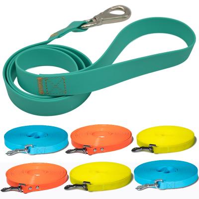 China Small Medium Large Pet Dog Reflective Waterproof PVC Leash Durable Pet Leashes For Walking Training Running for sale