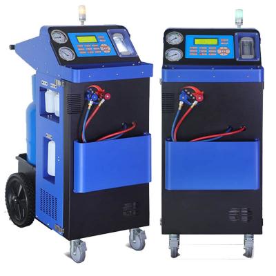 China SAE R134a Koelmiddel Auto AC Flush Machine voor Gas Filling Recovery Te koop