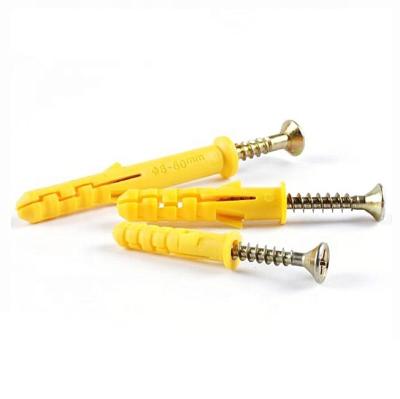 China Building Construction Expansion Plastic Anchor Frame Fixing Nylon Wall Screws Anchor for sale