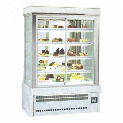 China Cooler Cake Display Small Single-temperature Pastry Showcase Mini Display Refrigerator Bakery Refrigerated Commercial Refrigerator Showcase for sale