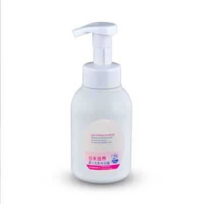 China BEAUTY PACKAGING 400ml HDPE Plastic Foaming Hand Wash Soap Bottle With Foam Pump for sale