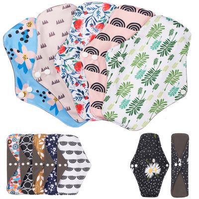 China Bamboo Menstrual Period Panties Bamboo Menstrual Period Panties Breathable Hot Selling Pad Charcoal Reusable Reusable Sanitary Pad for sale