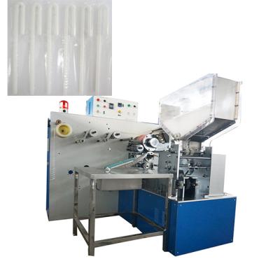 China Continuous Food U Shape PLA Straw Tier 4 Side Wrapping Machine for sale