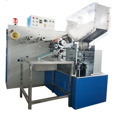 China Long Service Life Food Straw Flexible Paper Wrapping Machine for sale