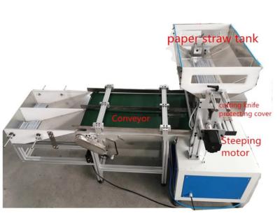 China food & Beverage Factory Drinking Straw Angle Cutter Paper Machine for sale