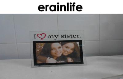 China Home White Picture Photo Frames Resin Material I Love My Sister Letter Painting for sale