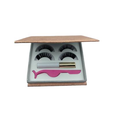 China Deeply 2021 best sellers custom magnetic lashes wholesale 25mm 3d mink dramatic false eyelashes magnetic eyeliner for sale